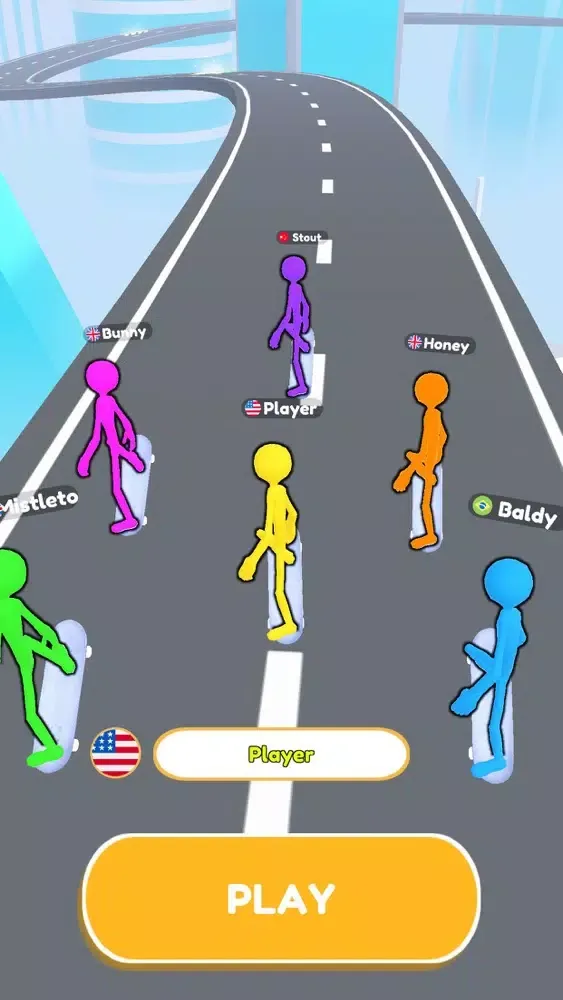 Skate Down Hill 3D Screenshots