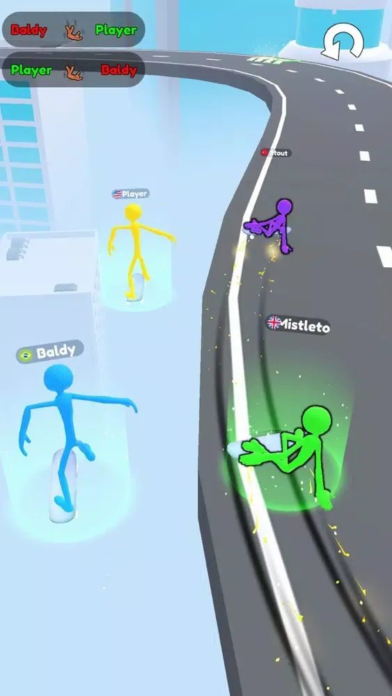 Skate Down Hill 3D Screenshots