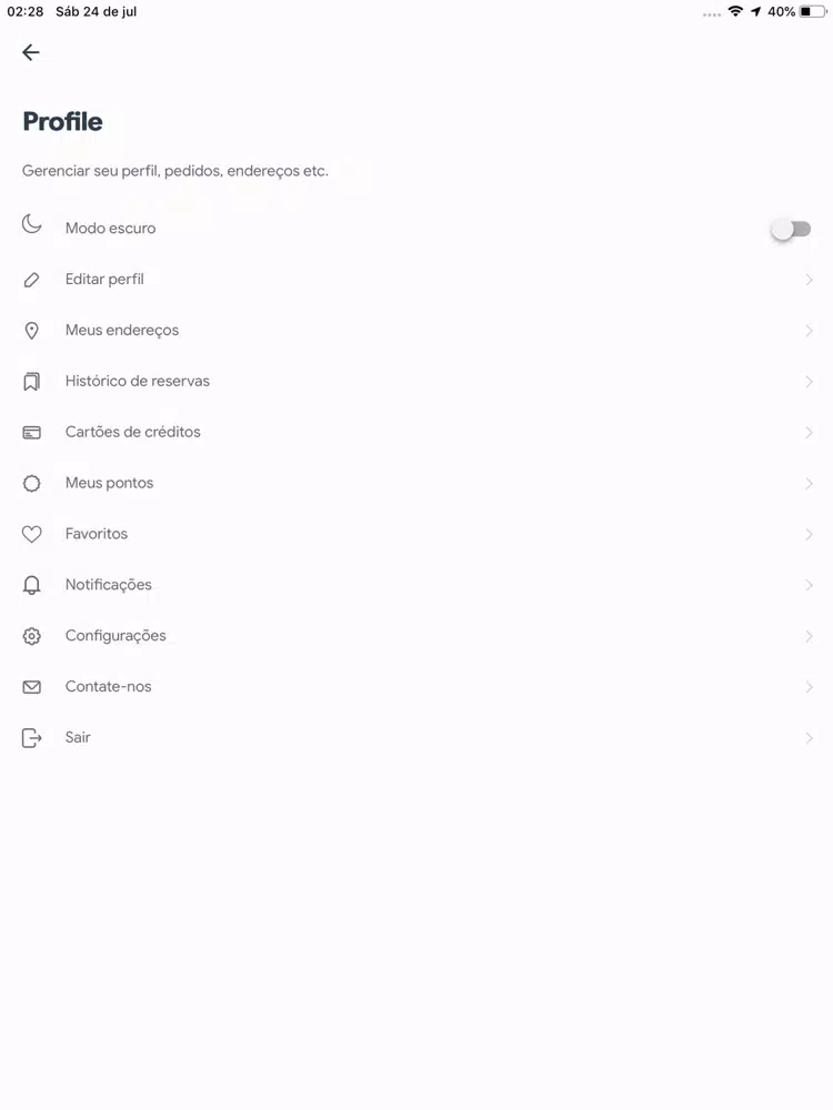 Bem Bolado Hambúrgueria iPad  Screenshots