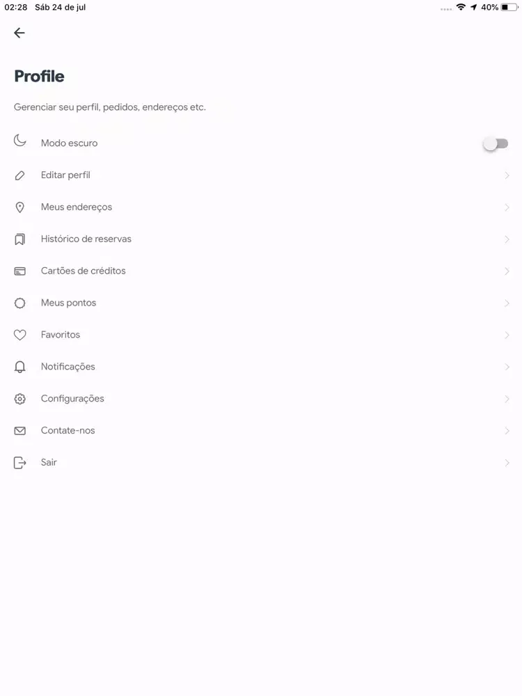 Bem Bolado Hambúrgueria iPad  스크린샷
