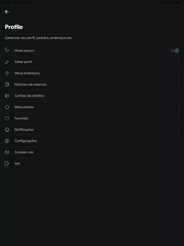 Bem Bolado Hambúrgueria iPad  Screenshots