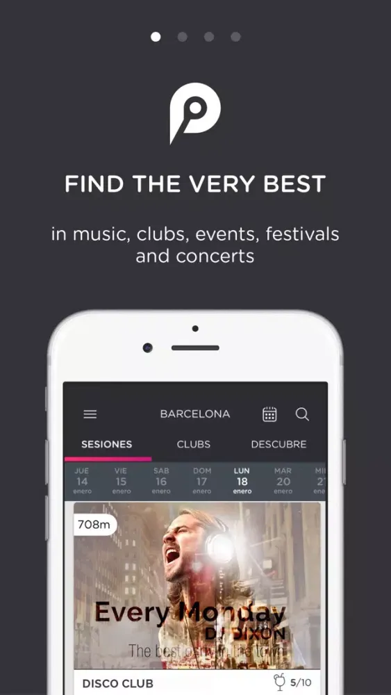PassApp - Nightclubs and music স্ক্রিনশট