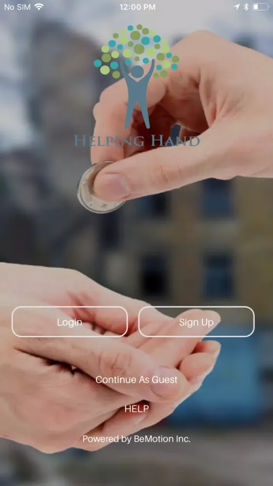 Zrzuty ekranu Helping Hand Charity