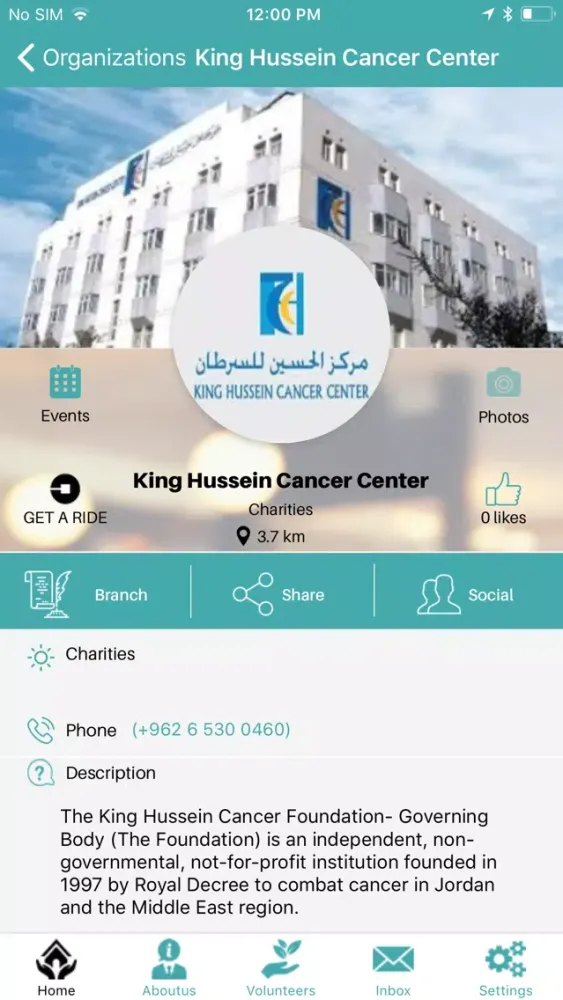 Zrzuty ekranu Helping Hand Charity