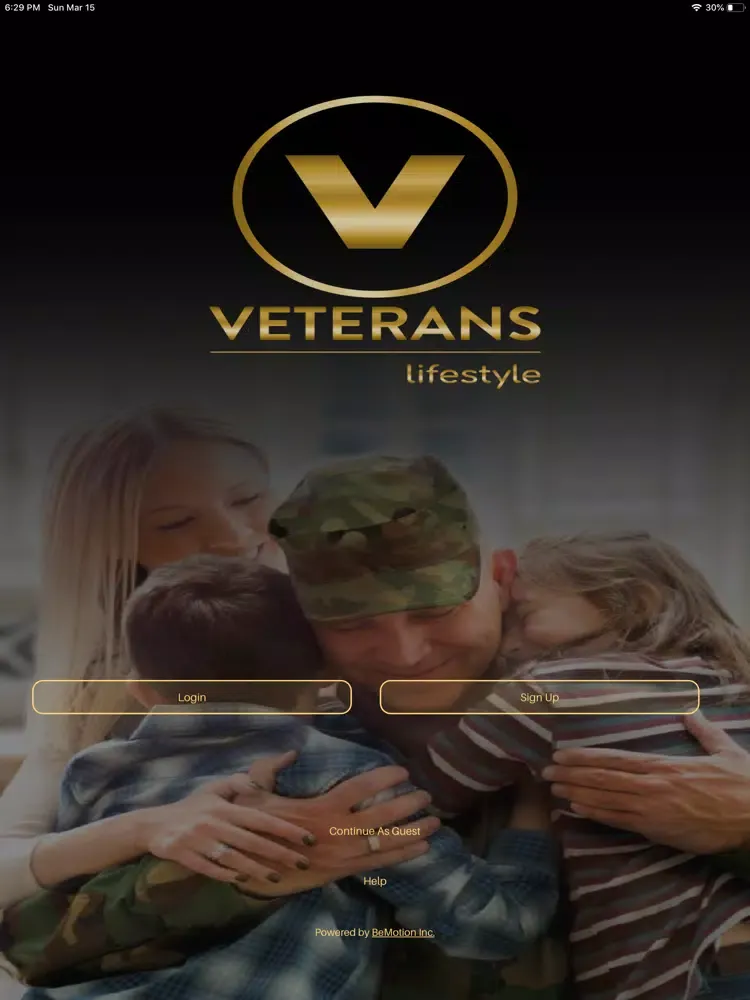 Veterans Lifestyle iPad 应用截图