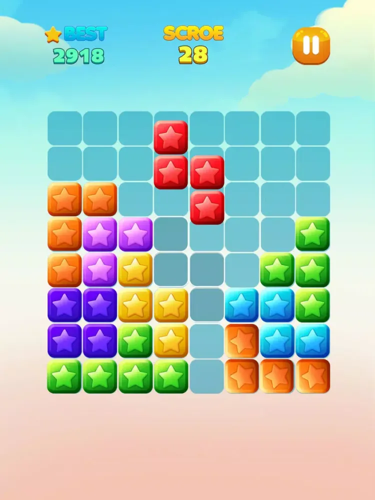 Tangkapan skrin Block Puzzle 2018 iPad 