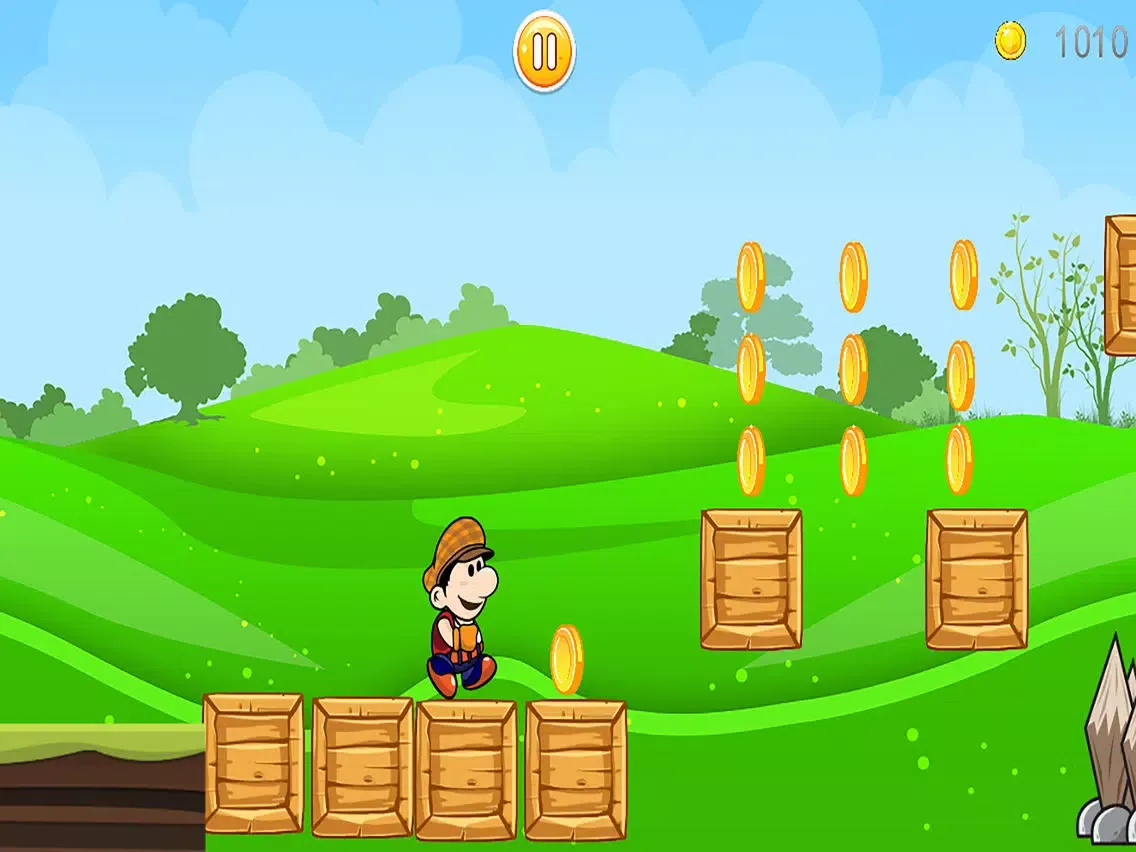 ภาพหน้าจอของ Jungle King Castle Run iPad 