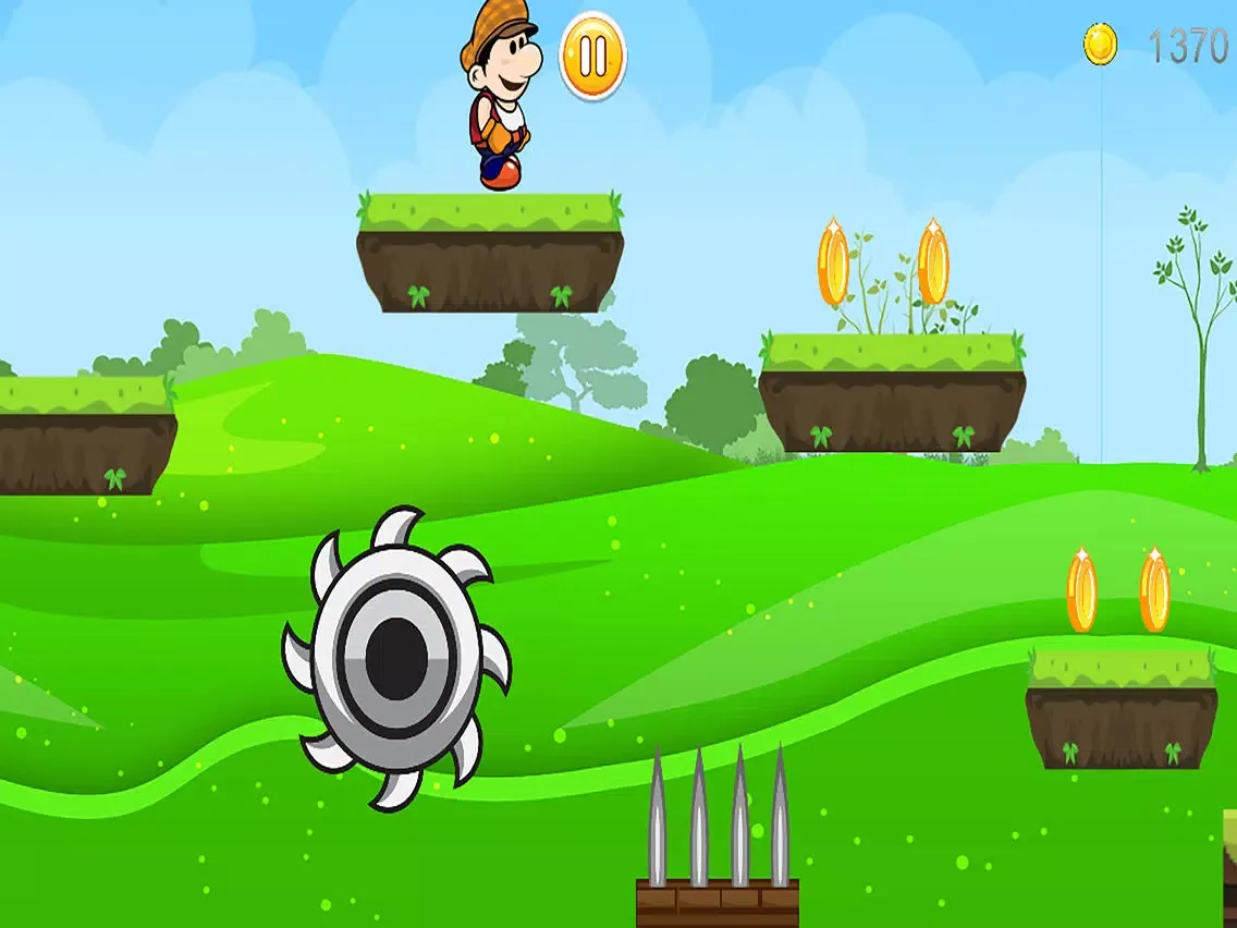 ภาพหน้าจอของ Jungle King Castle Run iPad 