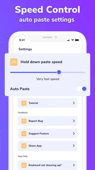 Auto Paste Keyboard: Autopaste应用截图