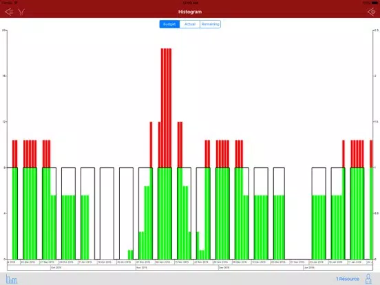 xPect Schedule View Basic iPad  Screenshots
