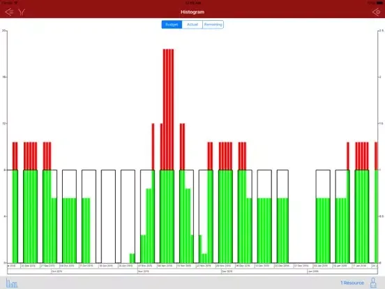 xPect Schedule View Basic iPad  स्क्रीनशॉट