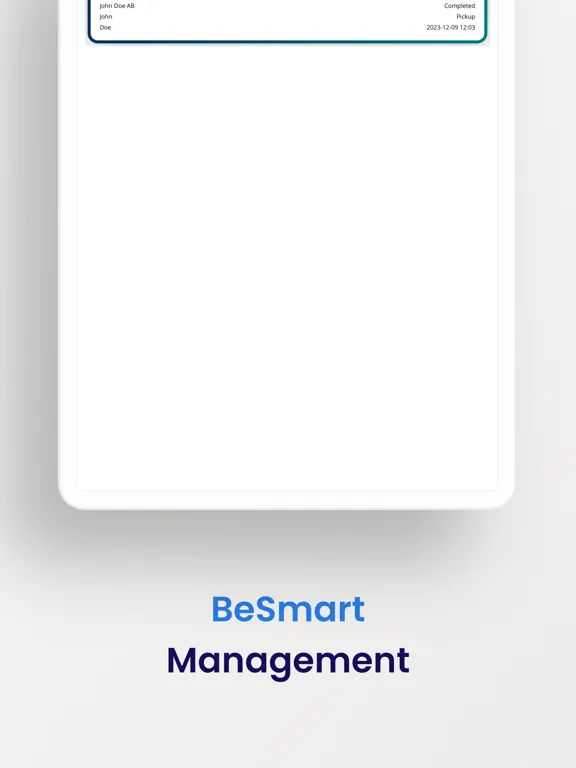 BeSmart Management iPad  Screenshots