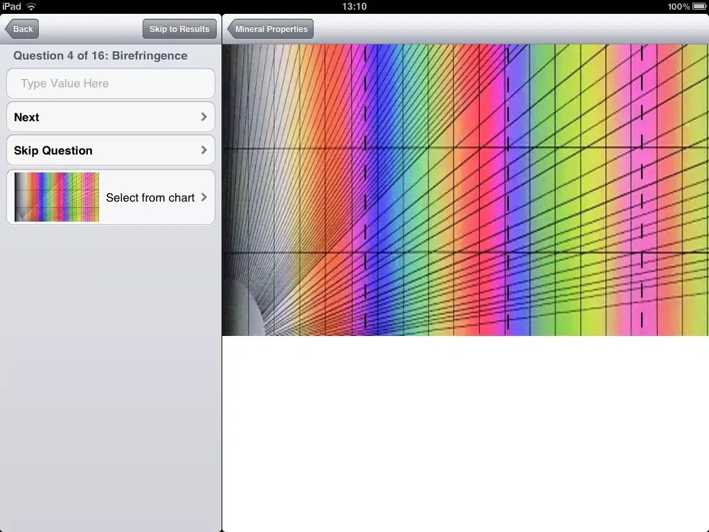 Screenshot di Mineral Identifier iPad 