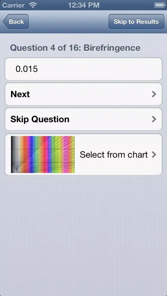 Screenshot di Mineral Identifier