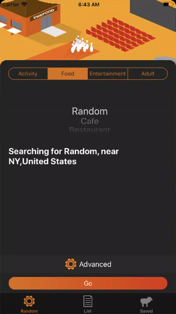 Ảnh chụp màn hình của EWE App