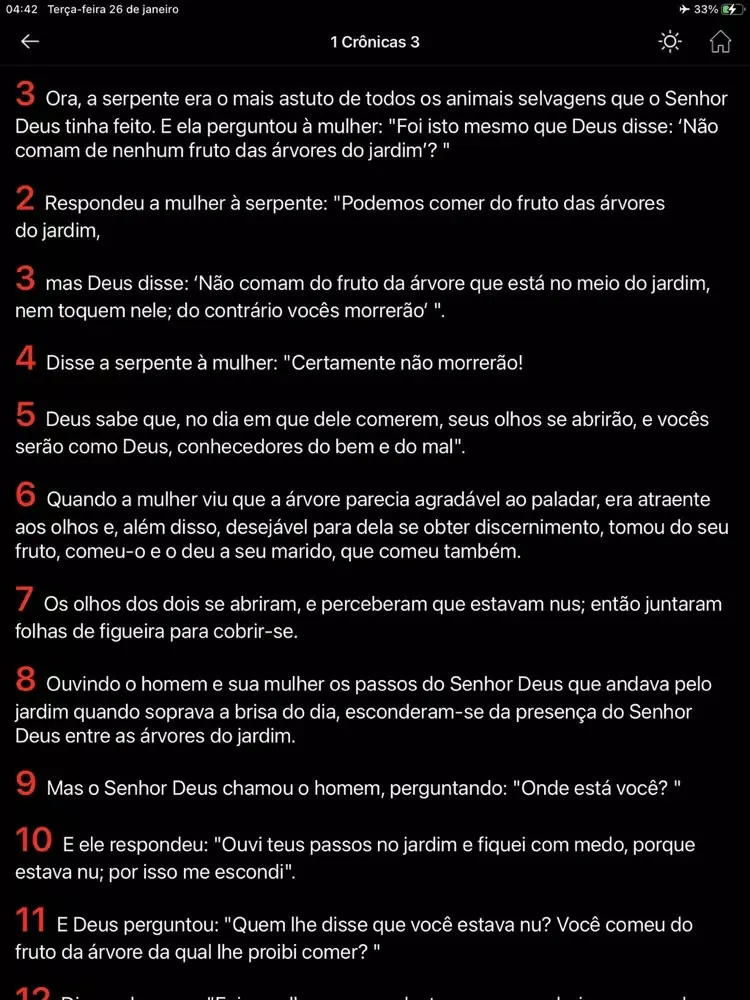 Screenshot di Biblia Sagrada ™ iPad 
