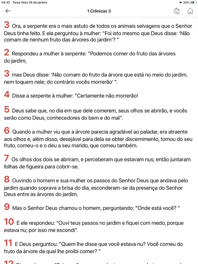 Screenshot di Biblia Sagrada ™ iPad 
