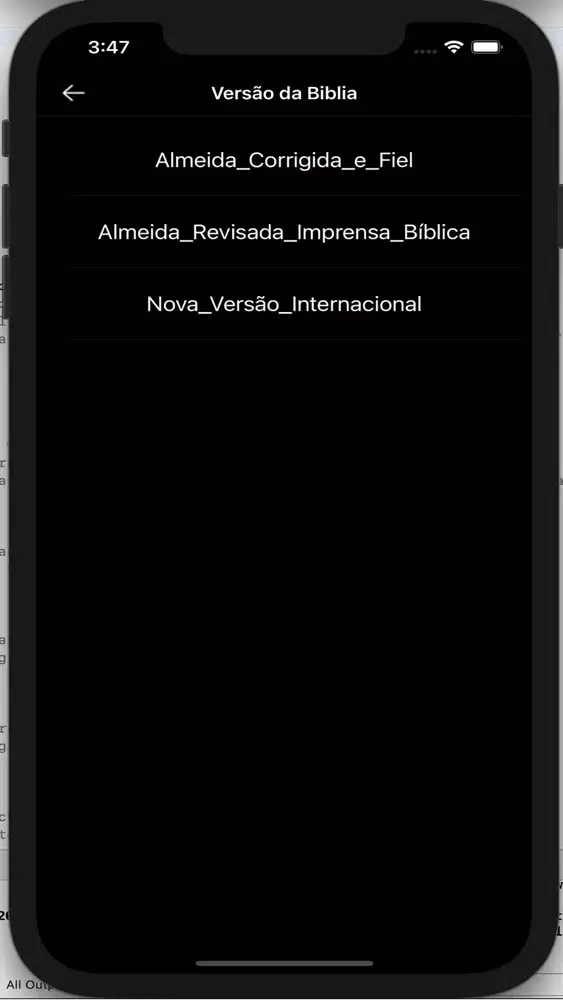 Screenshot di Biblia Sagrada ™