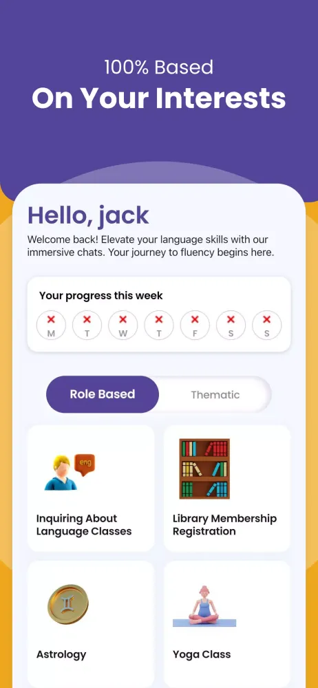 Benative.ai: Speak English 스크린샷