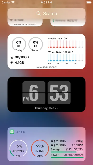 تصاویر CPU-x Dasher z Battery life