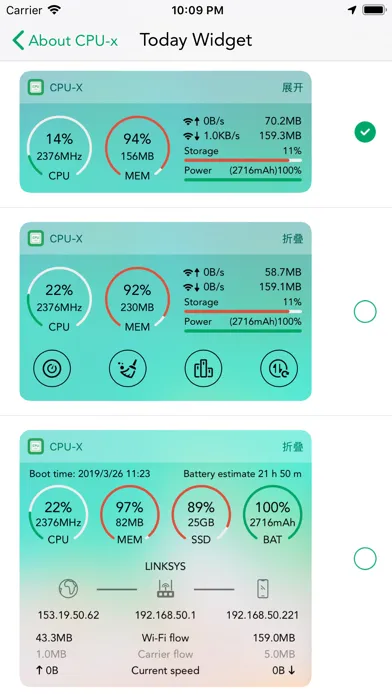 تصاویر CPU-x Dasher z Battery life
