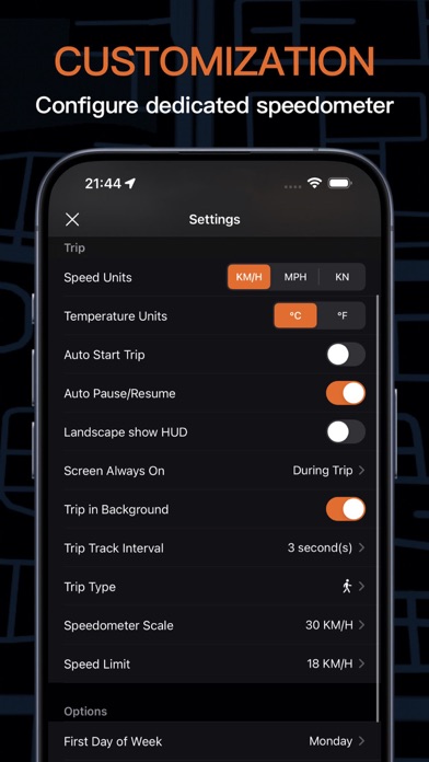 Speedometer GPS Running Track سکرین شاٹس