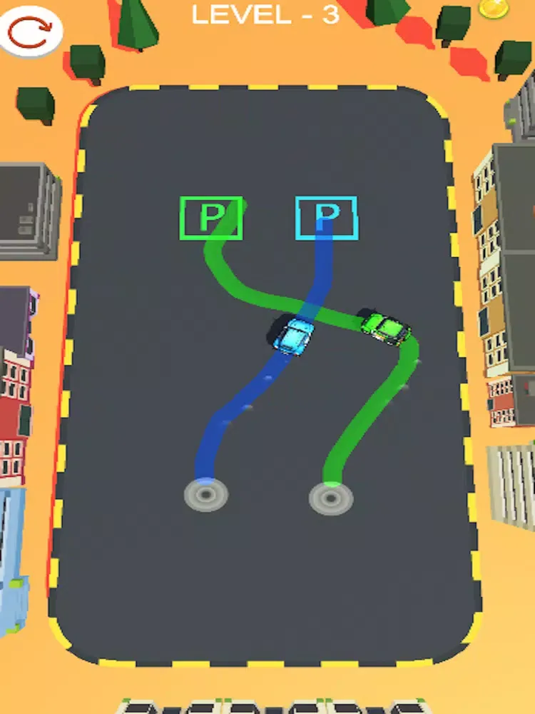 Draw Road : Park Master iPad  Screenshots