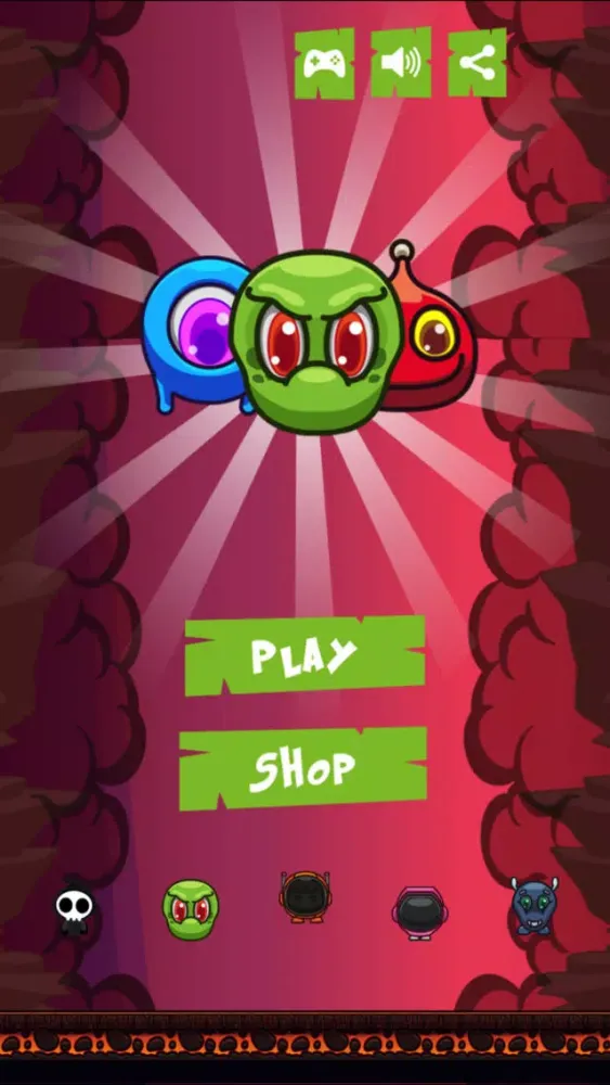 jelly face jump , super adventure 스크린샷
