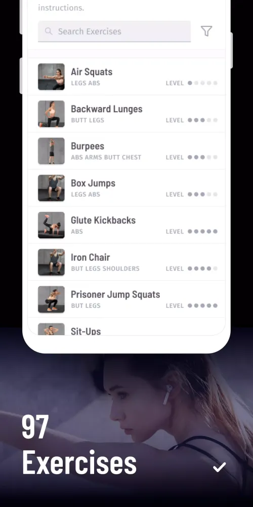 Скриншоты 30 Day Fitness