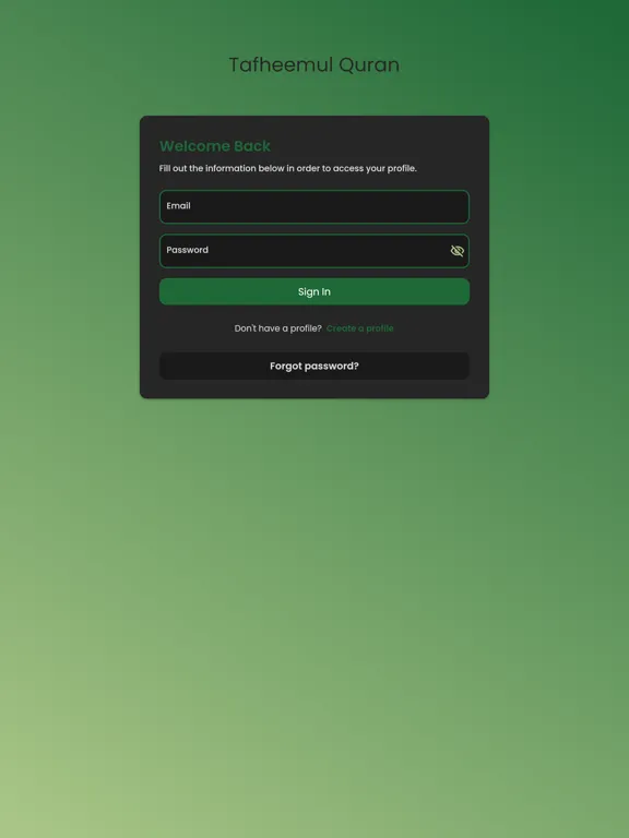 Tafheemul Quran Bangla iPad  سکرین شاٹس
