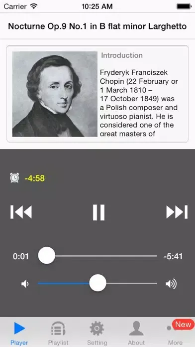 Chopin Nocturn 스크린샷