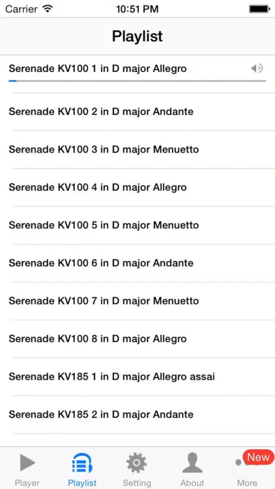 Mozart Serenade Screenshots
