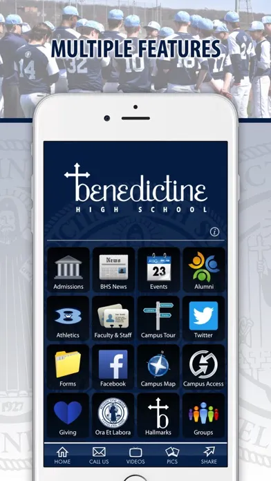 Capturas de pantalla de Benedictine High School