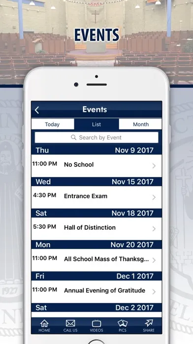 Capturas de pantalla de Benedictine High School
