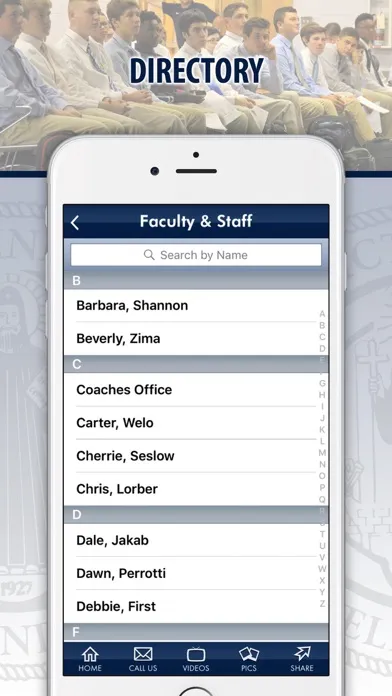 Capturas de pantalla de Benedictine High School