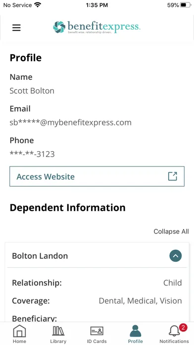 Benefitexpressway Screenshots