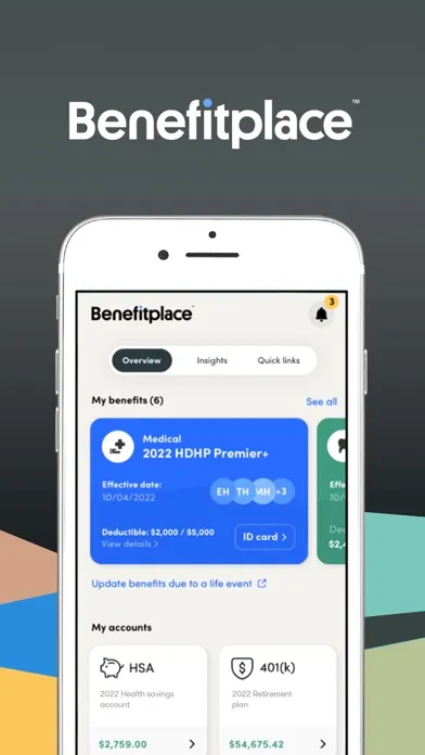 Capturas de pantalla de Benefitplace
