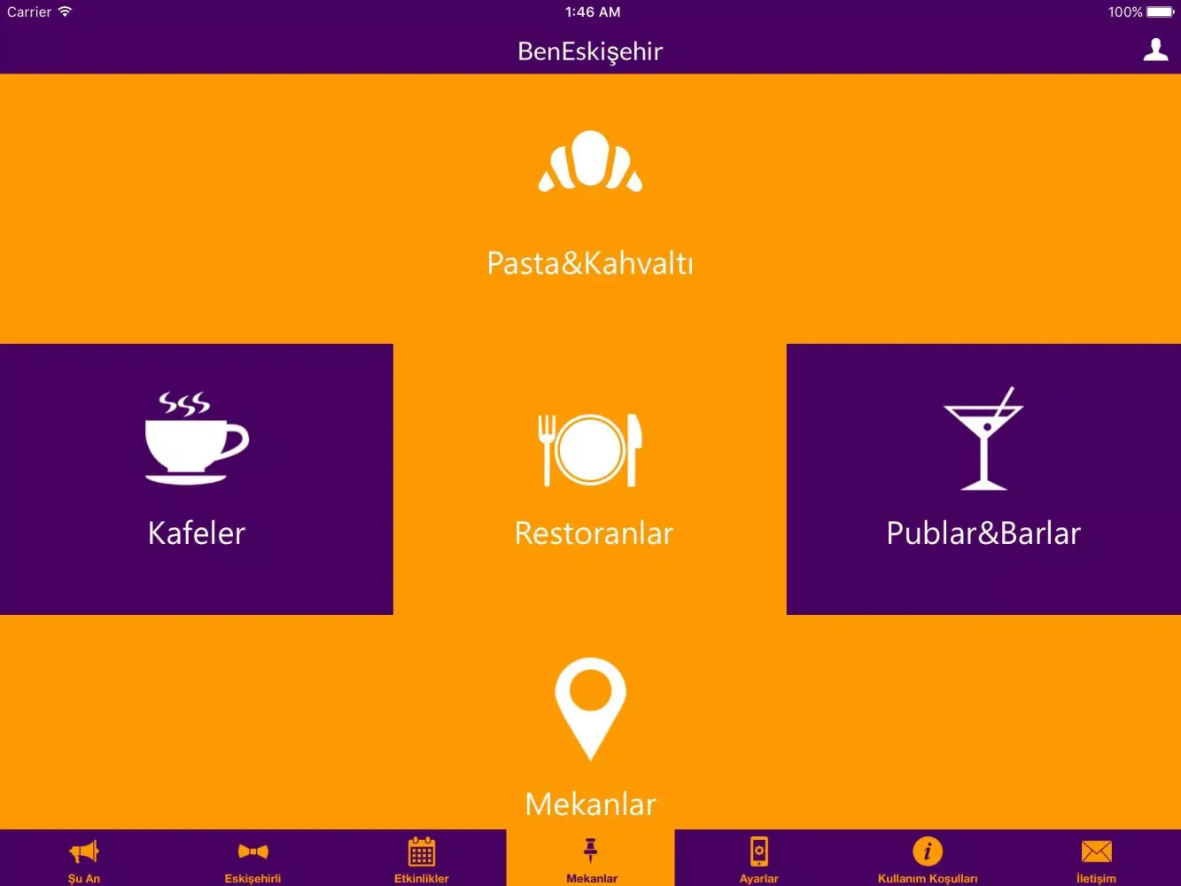 BenEskişehir -Etkinlik rehberi Screenshots
