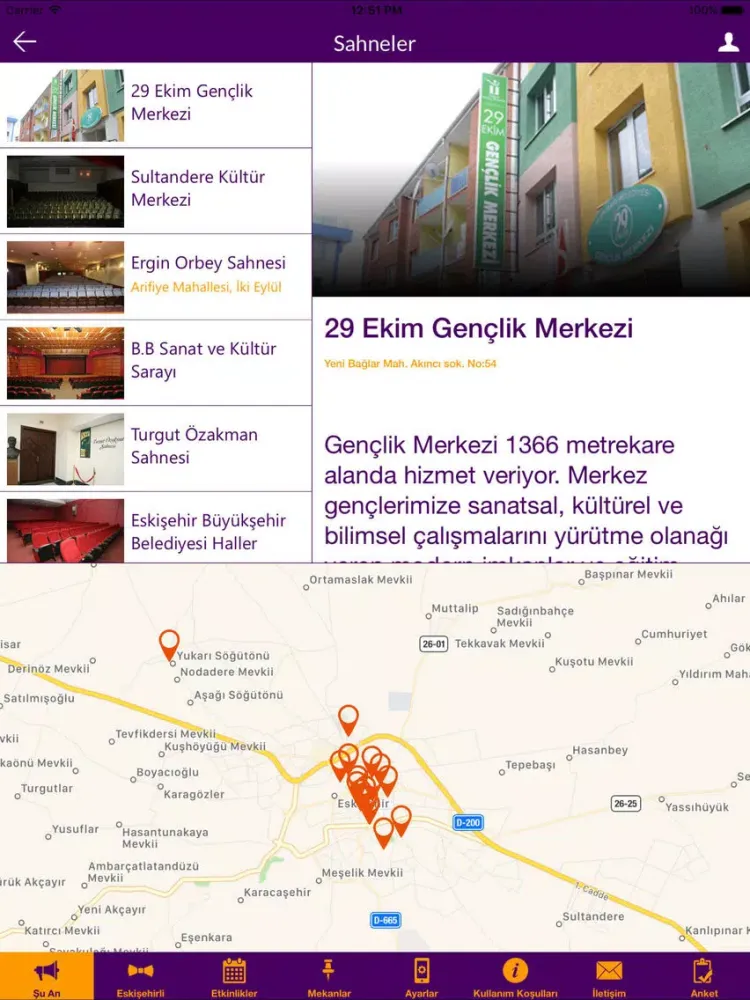 BenEskişehir - Eskişehir'in etkinlik rehberi iPad  स्क्रीनशॉट