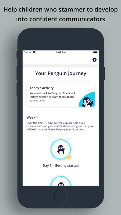 صور Penguin: Stammering Support