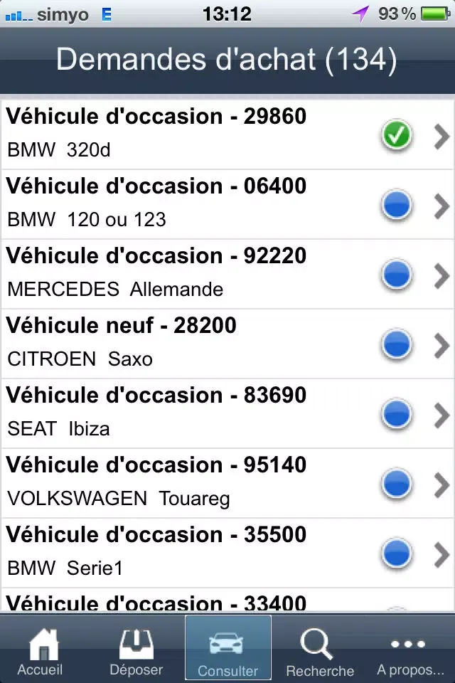 Capturas de pantalla de Ze-voiture.fr