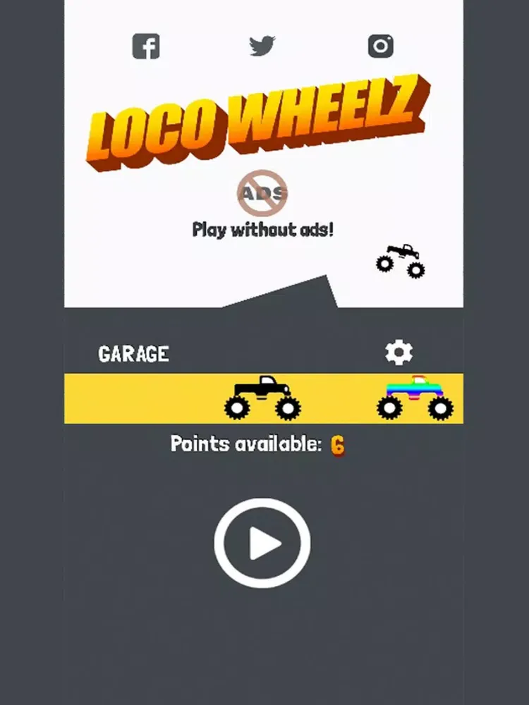 Tangkapan layar Loco Wheelz iPad 