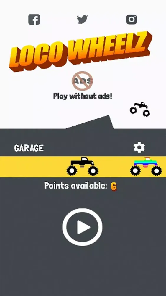 Tangkapan layar Loco Wheelz