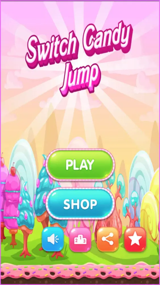 Скриншоты Switch Candy Jump - Word of candy