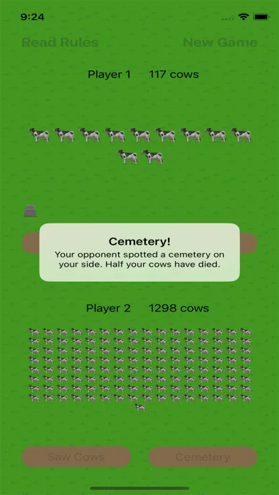 Captures d'écran de Cow Cemetery