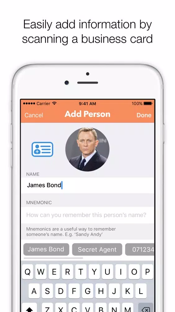 Capturas de pantalla de Nemo - Learn and Remember Names