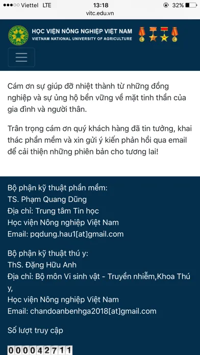 Tangkapan layar Chan doan benh ga 2018