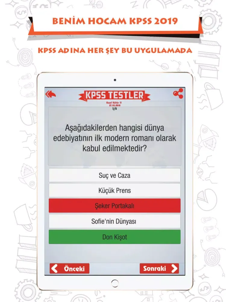 Benim Hocam KPSS 2019 iPad  سکرین شاٹس