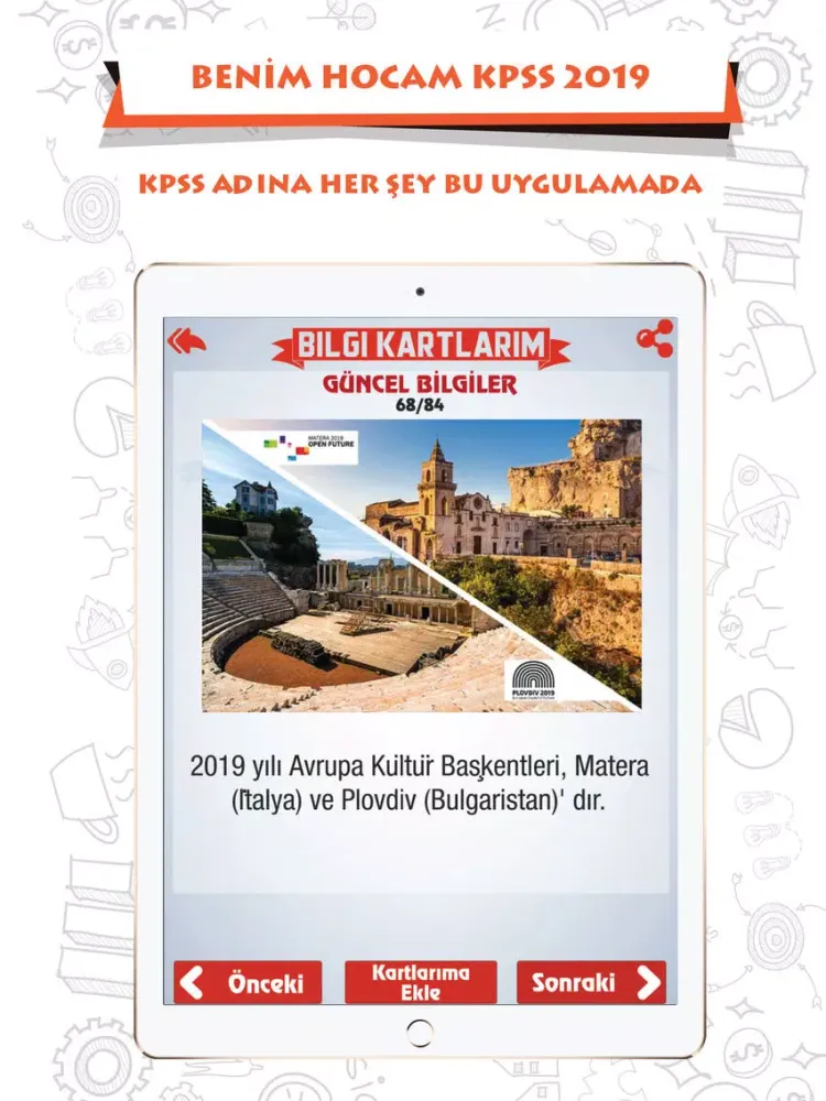 Benim Hocam KPSS 2019 iPad  سکرین شاٹس