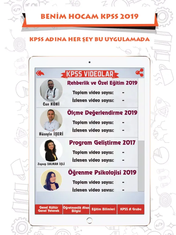 Benim Hocam KPSS 2019 iPad  سکرین شاٹس